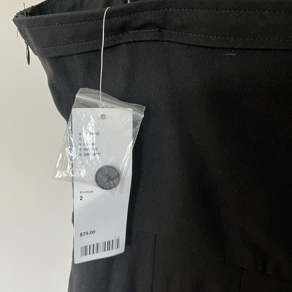 NWT Urban Outfitters Black Structured Jumpsuit with Removable Straps - Picture 12 of 13